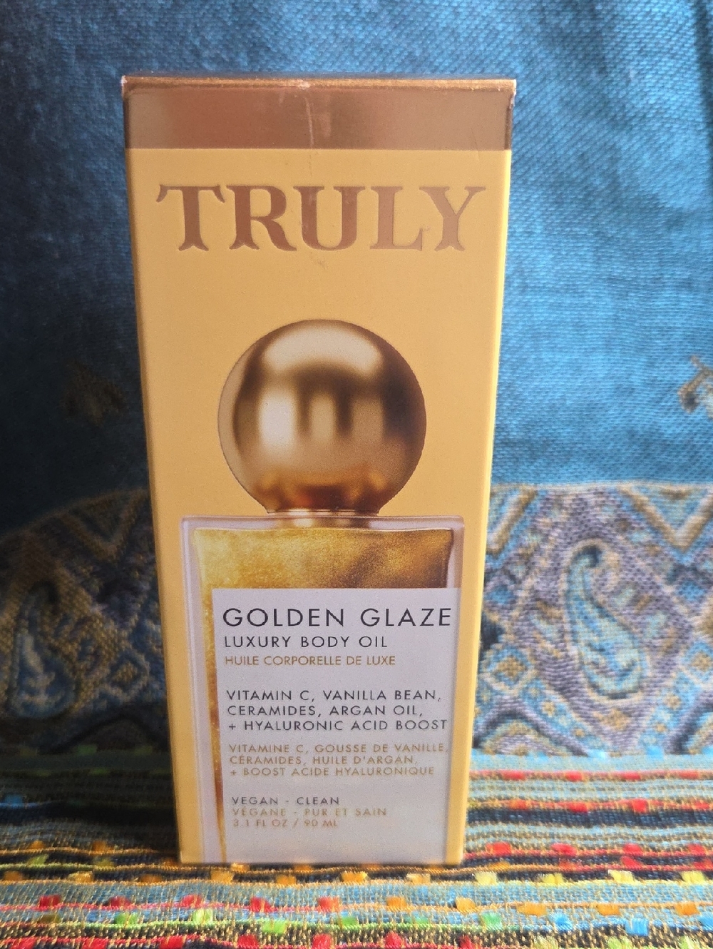 TRULY Golden Glaze Luxury Body Oil — Gold